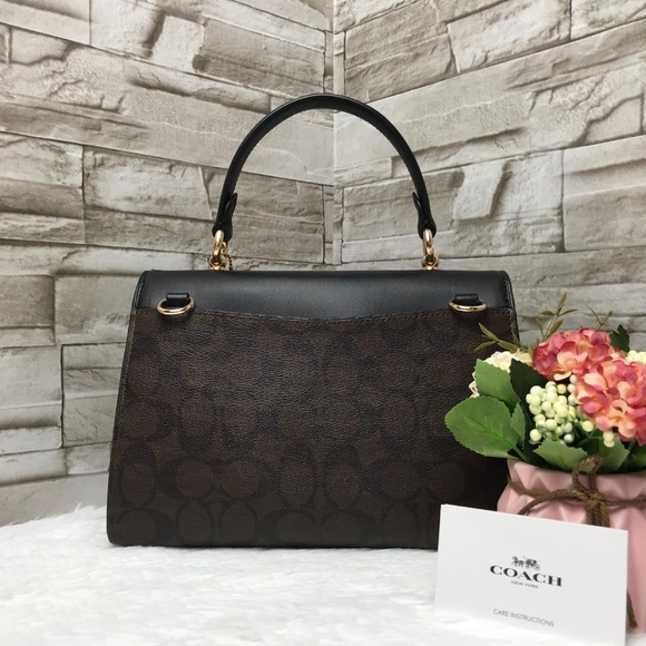 👜 COACH 🌺TILLY TOP HANDLE SATCHEL 9 3/4" - Picture 2 of 8